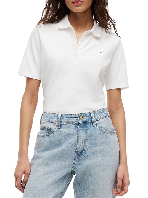 Polo regular fit in piquet Tommy Hilfiger | WW0WW43224YBL